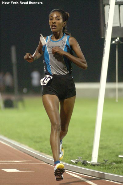 Misganaw won the race in 16:41.77.