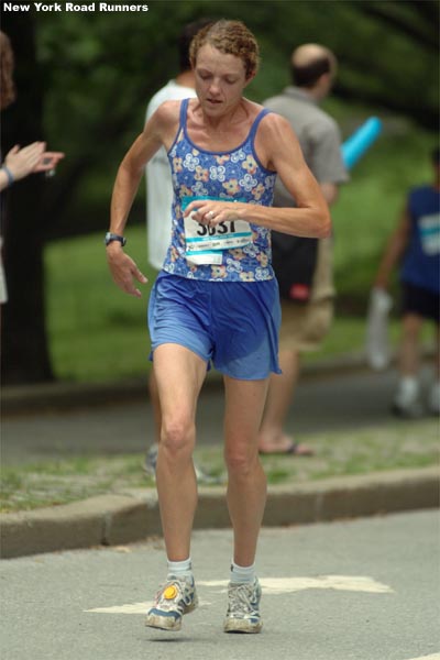 Deirdre Beck, 43, finished 72nd in 42:47.