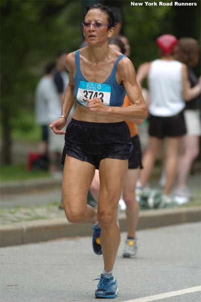 L. Susan Branche, 47, finished third in her age group and 75th overall in 42:55.