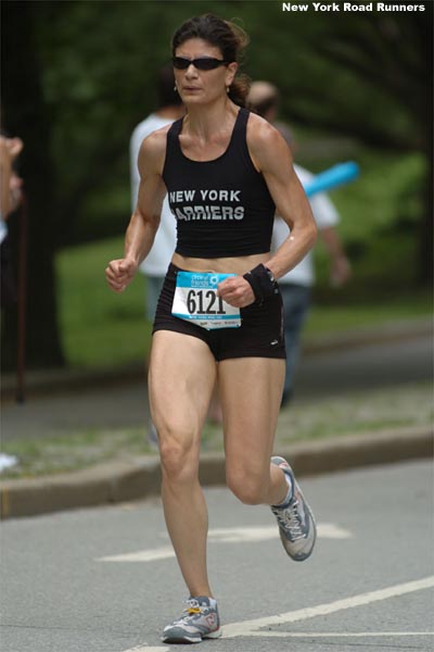 Susan Bayat-Ehrler, 40, finished 84th in 43:25.