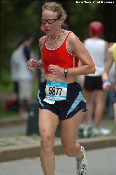 Emmy Stocker, 46, finished 88th in 43:45.