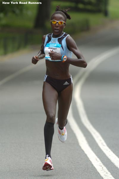 One week earlier, Kiplagat had pulled out of the Freihofer's Run for Women in protest of Leghzaoui's presence in the race.