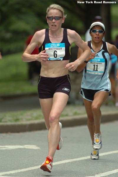 Marie Davenport, an Irish citizen who lives in Connecticut, finished 11th in 33:50.