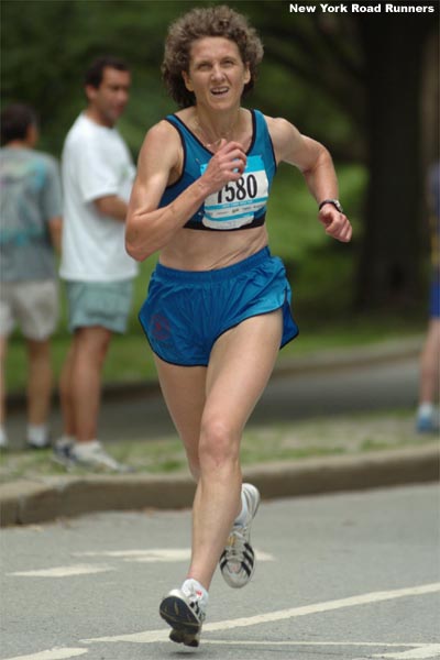 Zofia Wieciorkowska, 42, was the second masters finisher and 26th overall in 38:03.