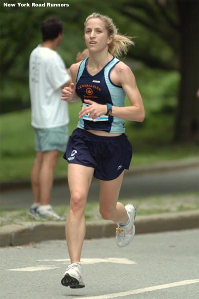 Katy Masselam of the Central Park Track Club finished 31st in 39:00.