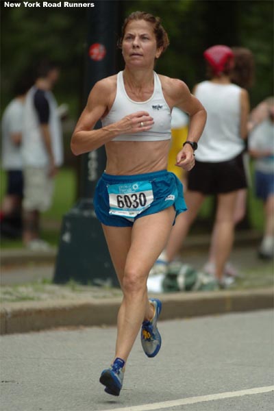 Kathryn Martin, 53, who dominates her age group almost everywhere she goes...