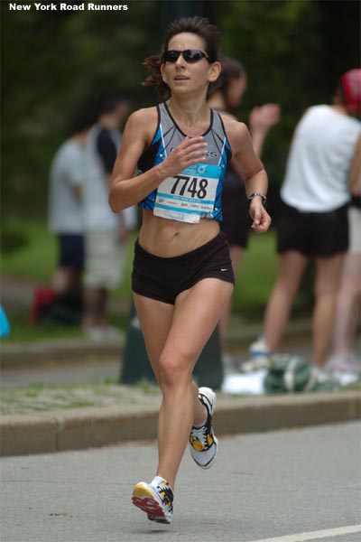 Shebna Olsen of the Westchester Track Club finished 42nd in 40:31.