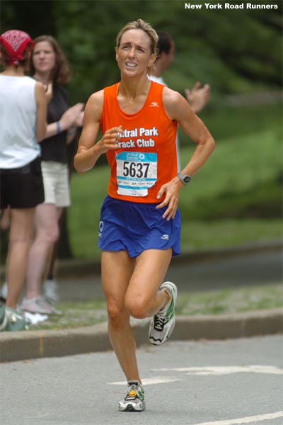 Amy Russell of the Central Park Track Club finished 47th in 40:47.