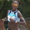 Kiplagat intentionally slowed down in the later miles. She knew the conditions weren't right...