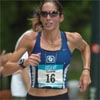 Jenny Crain, who was the top American finisher at the ING New York City Marathon 2004, finished 13th here in 34:14.