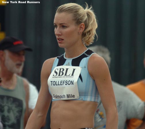 2005 marked the 10th edition of the Falmouth Mile. One of the top competitors in this year's field was 2004 U.S. Olympian Carrie Tollefson.