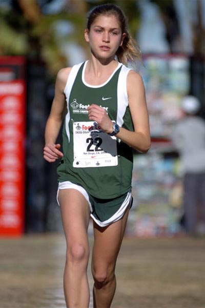 Kate Niehaus, one of the four-time qualifiers in the field.