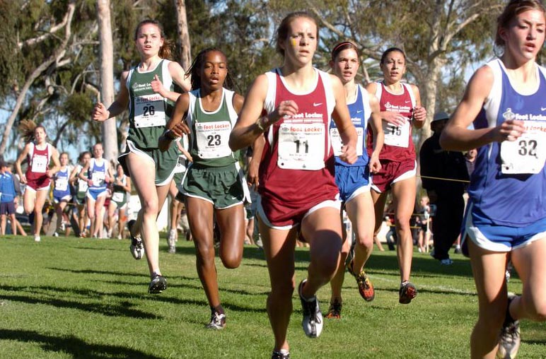 Nicole Blood leads (L-R) Catherine White, Aurora Scott, Elizabeth Yetzer, and Danielle Tauro.