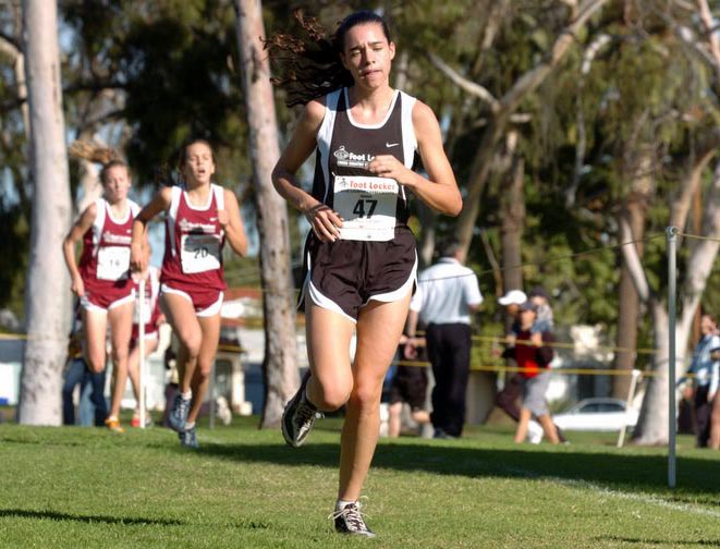 Christy Adamyk, a senior at California's Glendora High School.