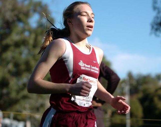 Elisabeth Deir, a junior from Lima, New York, finished 19th in 18:00.