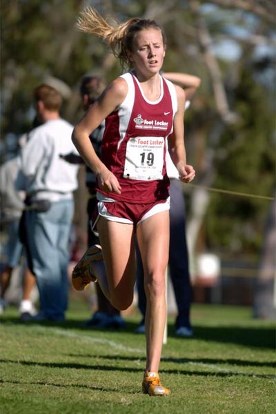 Hannah Davidson, a sophomore at Saratoga Springs High School, finished 36th in 18:40.