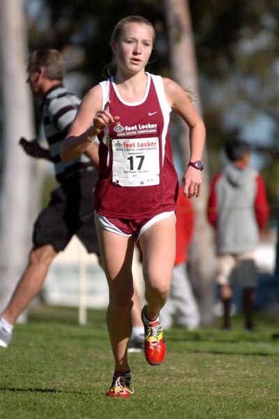 Briana Jackucewicz, a freshman at Colts Neck High School in New Jersey, finished 37th in 18:46.