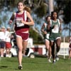 Lindsey Ferguson (22nd, 18:10) led the Saratoga Springs High School contingent. The school had four representatives in the race, though only two of them (Ferguson and Hannah Davidson) actually run for the school's cross country team.