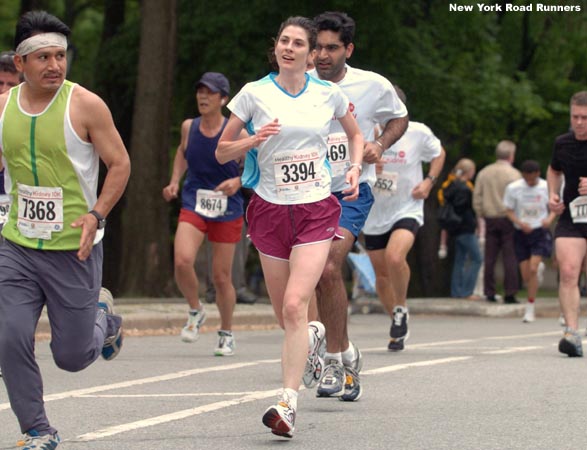 Rosemarie Sullivan finished 54th in 46:33 (45:45 chip time).