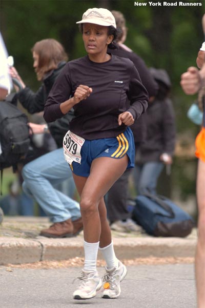 Heidi Tadesse finished 75th in 47:58.