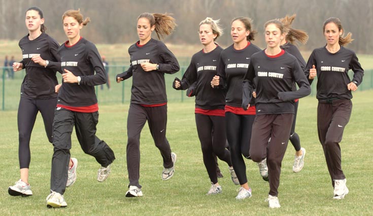 The Stanford women's team.