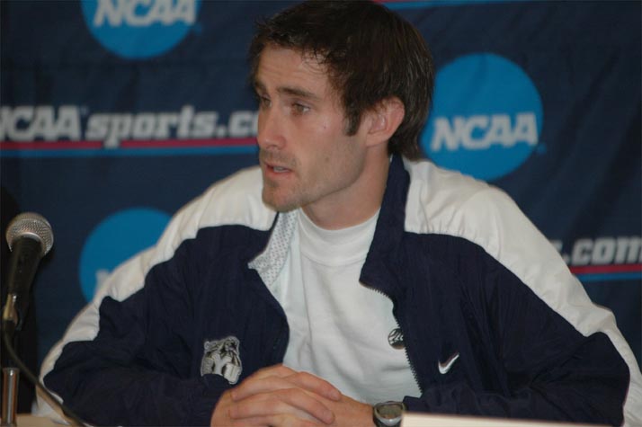 BYU's Josh Rohatinsky, who won his race at the Pre-NCAA meet here in October.