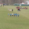 An aerial view of the start/finish stretch.