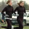 Purdue's Lindsay Zinn (right) and a friend.