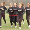 The Stanford women's team.