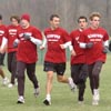 The Stanford men's team.