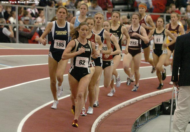 Colorado senior Renee Metivier leads the pack.