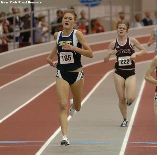 Ida Nilsson won her second NCAA individual - and her first indoor 3,000m title - in 15:50.20.