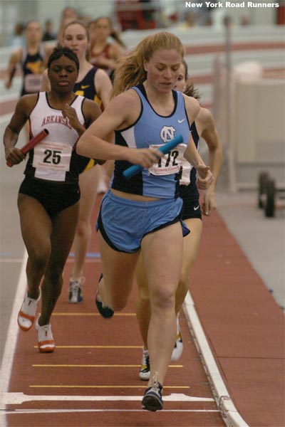 Erin Donohue leads the chase pack.