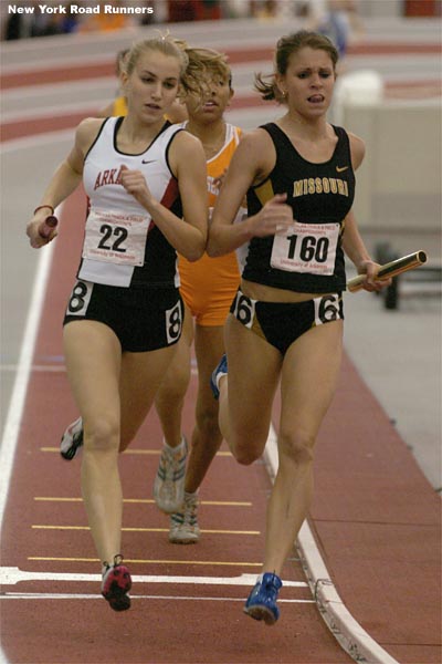 Arkansas Dacia Barr and Missouris Amanda Bales.