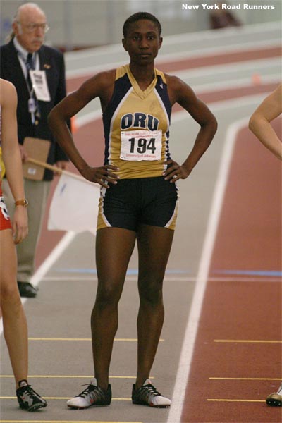 Oral Roberts freshman Mable Kunihira.