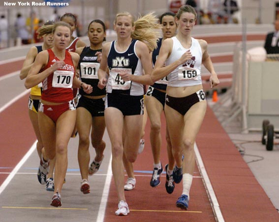 McPherson, BYU's Magill, and Nebraska's Shadle run in the front of the pack.