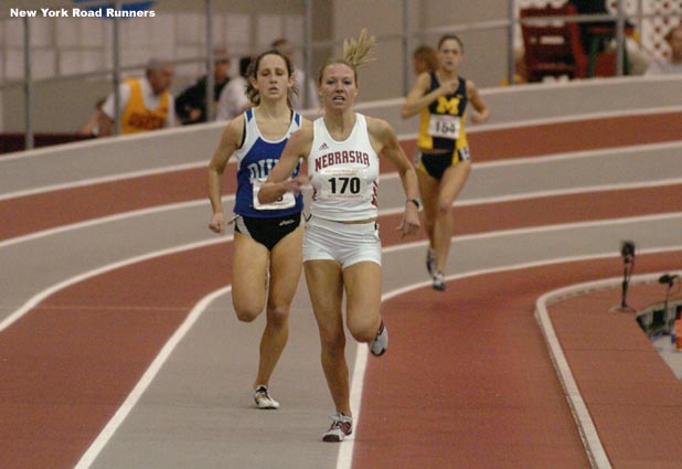 Heading up the homestretch, Anne Shadle and Shannon Rowbury had dropped Lindsey Gallo, and it looked like...