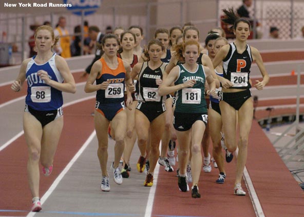 Sally Meyerhoff went out quickly on the outside...