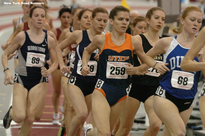 R-L: Duke's Sally Meyerhoff, Wake Forest's Annie Bersagel, UTEP's Adriana Pirtea, and Villanova's Marina Muncan.