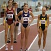 A misplaced photo from the start of the first women's mile prelim.