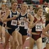 Alicia Craig, Laura Turner, and Ida Nilsson run right behind Metivier.