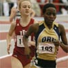 Faithy Kamangila leads Jessica Gall.