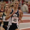 Laura Turner leads Christine Bolf and Amy Hastings.