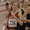 Four runners (including Stanford's Alicia Craig) separate themselves from the rest of the field.