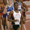 Aneita Denton, who had finished second in an impressive 2:01.96 at the SEC Indoor Championships...