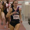 Villanovas Colleen Taylor continues to run in second place.