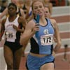 Erin Donohue takes over the lead for UNC.