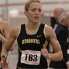 Ashley Patten, who had such a strong finish in the 800 earlier in the night, runs for Missouri.