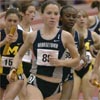 Colleen Kelly gets the baton for Villanova.