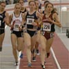 R-L: Bei, Kelly, Arkansas Dacia Barr, and Villanovas Marina Muncan.